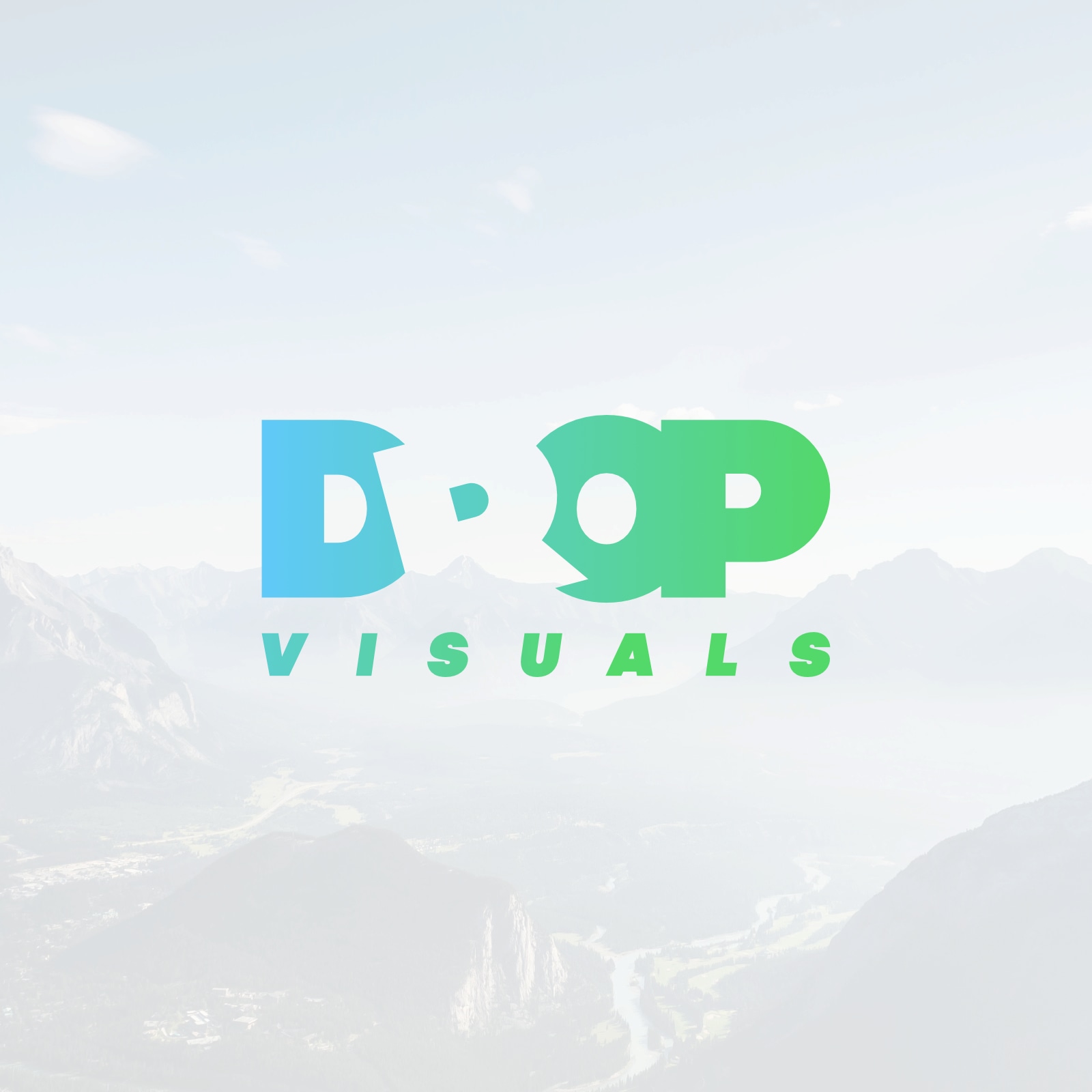 Drop Visuals logo design